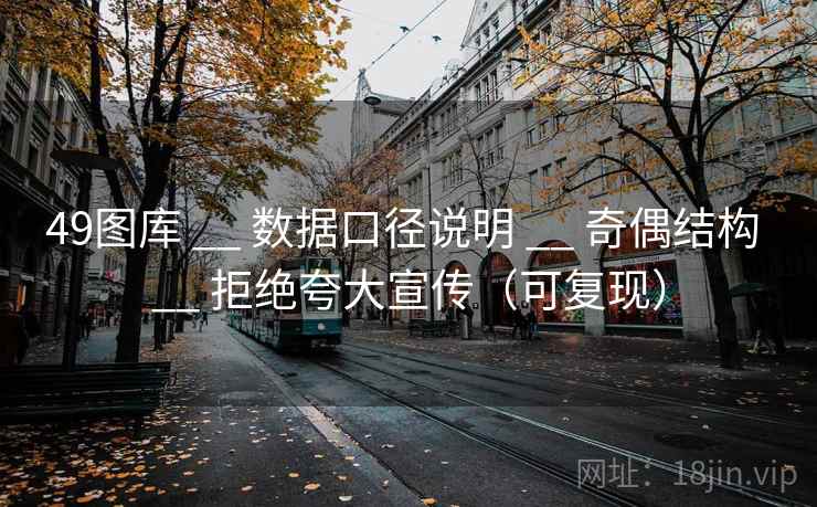49图库 __ 数据口径说明 奇偶结构 拒绝夸大宣传（可复现）  第1张